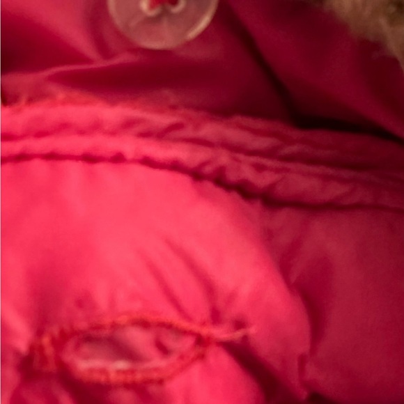 American Eagle Pink Puffer Jacket- Large women’s - Picture 5 of 10